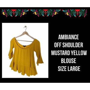 AMBIANCE | YELLOW BLOUSE